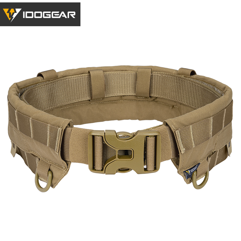 IDOGEAR Tactical MOLLE Belt Modular Rigger's Belt With Inner Belt 3424