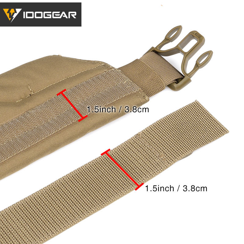 IDOGEAR Tactical MOLLE Belt Modular Rigger's Belt With Inner Belt 3424
