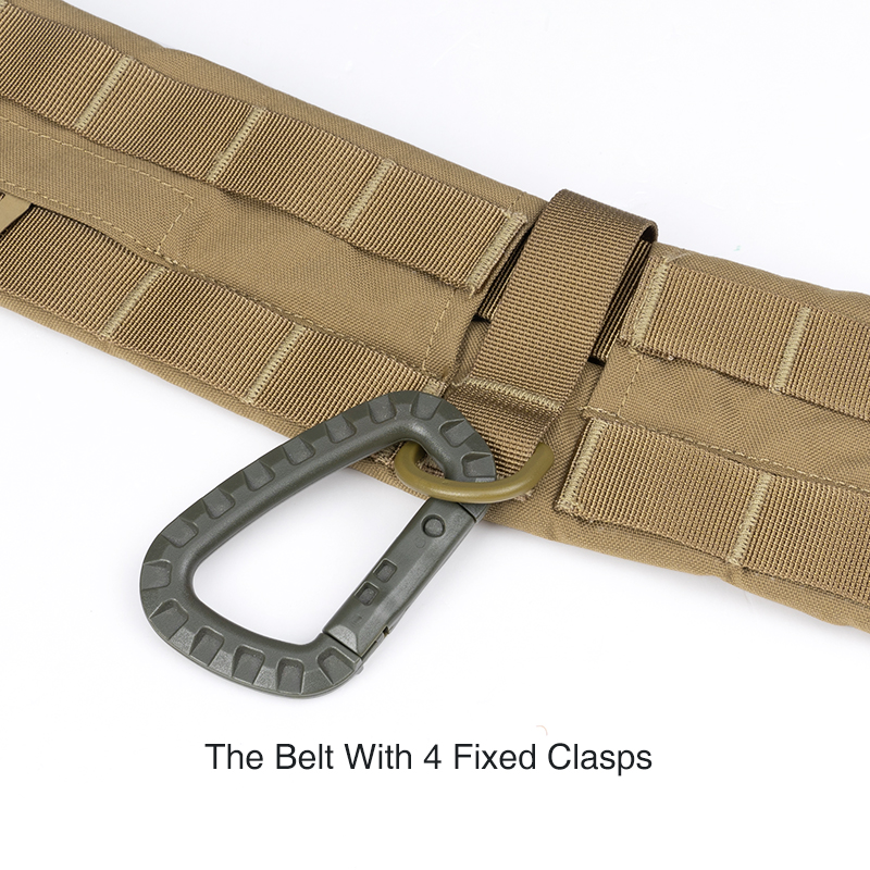 IDOGEAR Tactical MOLLE Belt Modular Rigger's Belt With Inner Belt 3424
