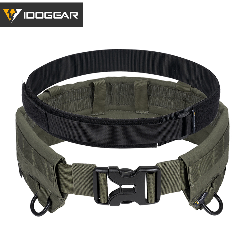 IDOGEAR Tactical MOLLE Belt Modular Rigger's Belt With Inner Belt 3424