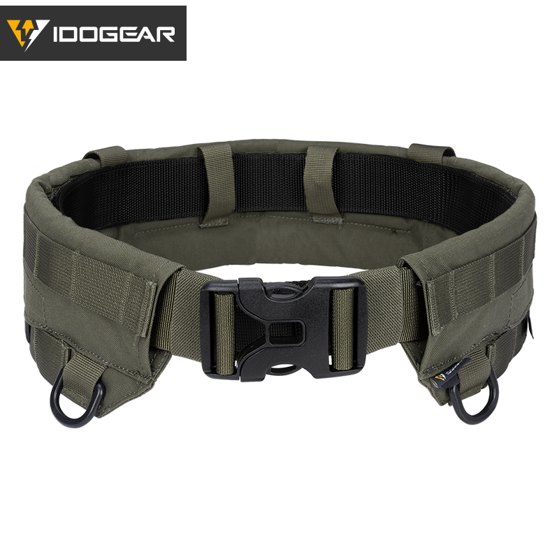 IDOGEAR Tactical MOLLE Belt Modular Rigger's Belt With Inner Belt 3424