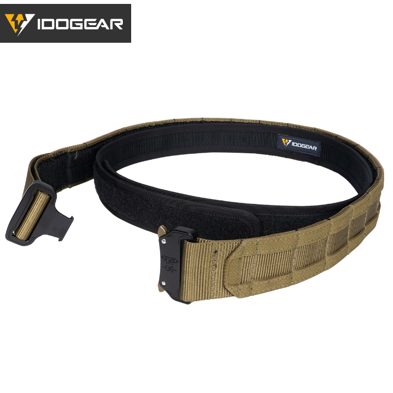 IDOGEAR Loop Liner Inner Belt for Duty Belt 1.5'' Tactical 500D Nylon Belts Unisex Hook and Loop Closure  3425-IDOGEAR INDUSTRIAL