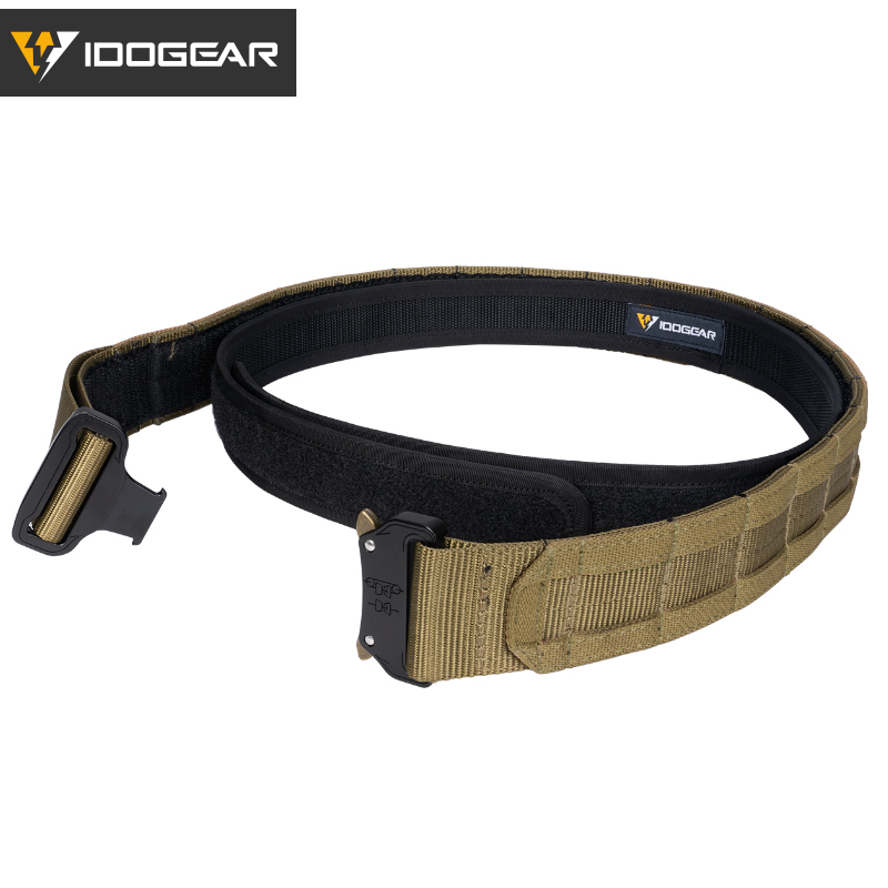 IDOGEAR Loop Liner Inner Belt for Duty Belt 1.5'' Tactical 500D Nylon Belts Unisex Hook and Loop Closure 3425-IDOGEAR INDUSTRIAL
