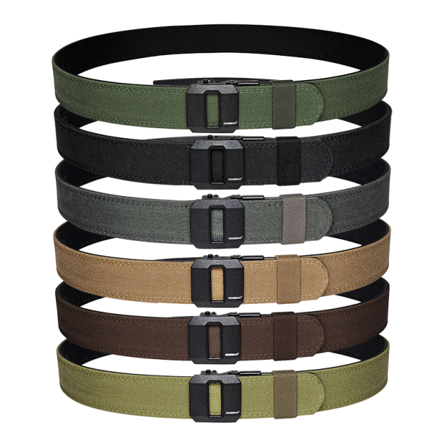 IDOGEAR Men's 1.5" Ratchet Nylon Belt Quick Release Buckle Sport Belt CCW Belts 3430