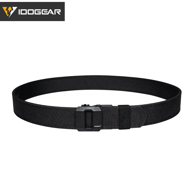 IDOGEAR Mens 1.5" Inch Tactical Belt EDC Nylon Ratchet Gun Belt for Concealed Carry  Airsoft Outdoor Training 3430
