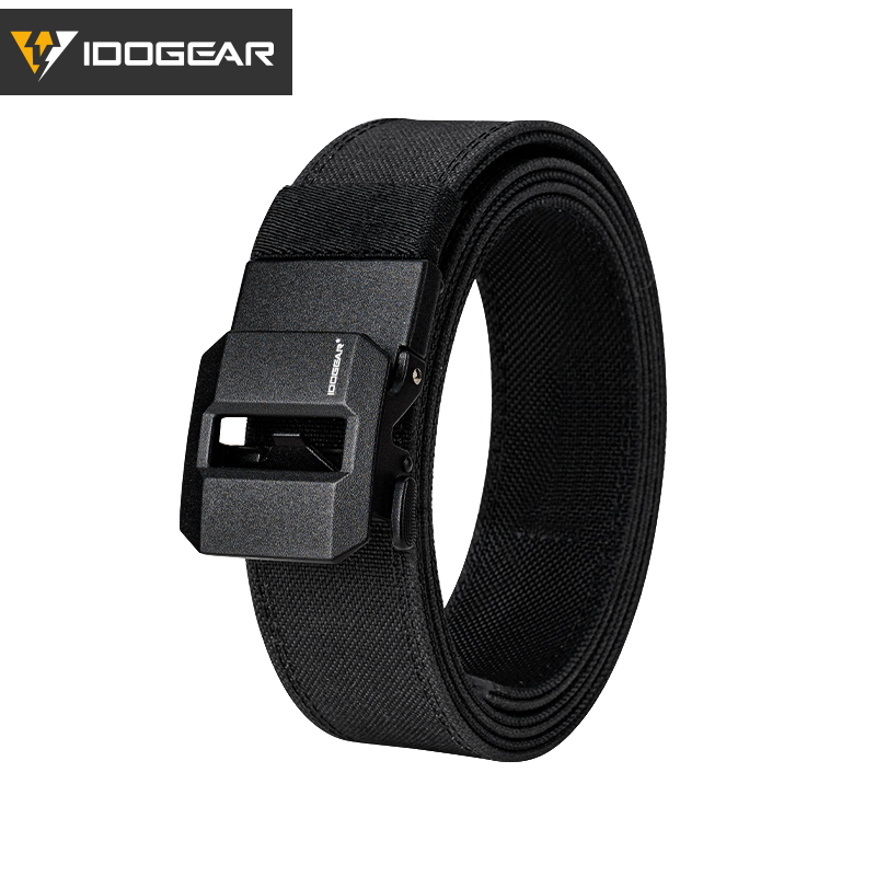 IDOGEAR Mens 1.5" Tactical Belt EDC Nylon Ratchet Belts For Outdoor Sport 3430