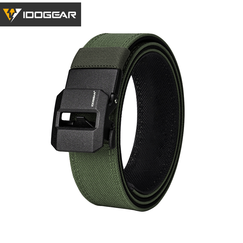 IDOGEAR Mens 1.5" Tactical Belt EDC Nylon Ratchet Belts For Outdoor Sport 3430
