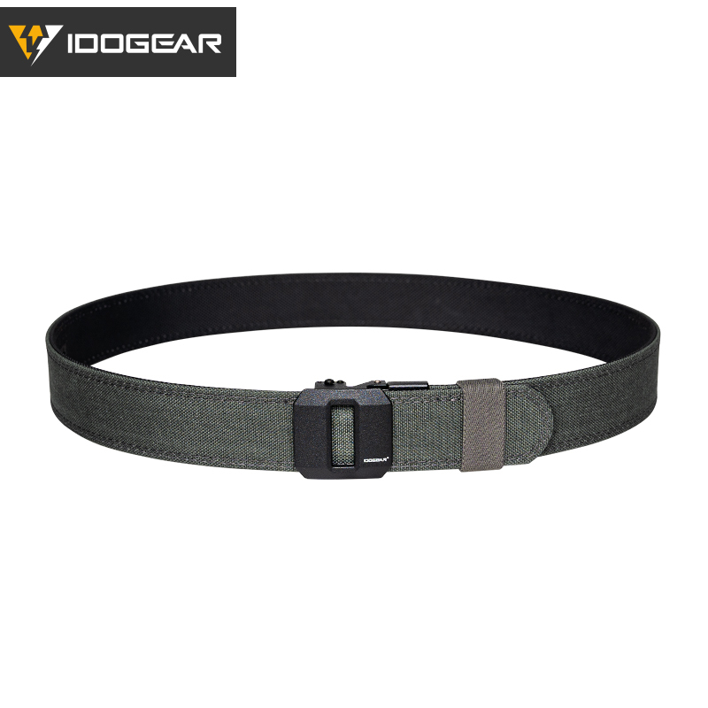 IDOGEAR Mens 1.5" Inch Tactical Belt EDC Nylon Ratchet Gun Belt for Concealed Carry  Airsoft Outdoor Training 3430