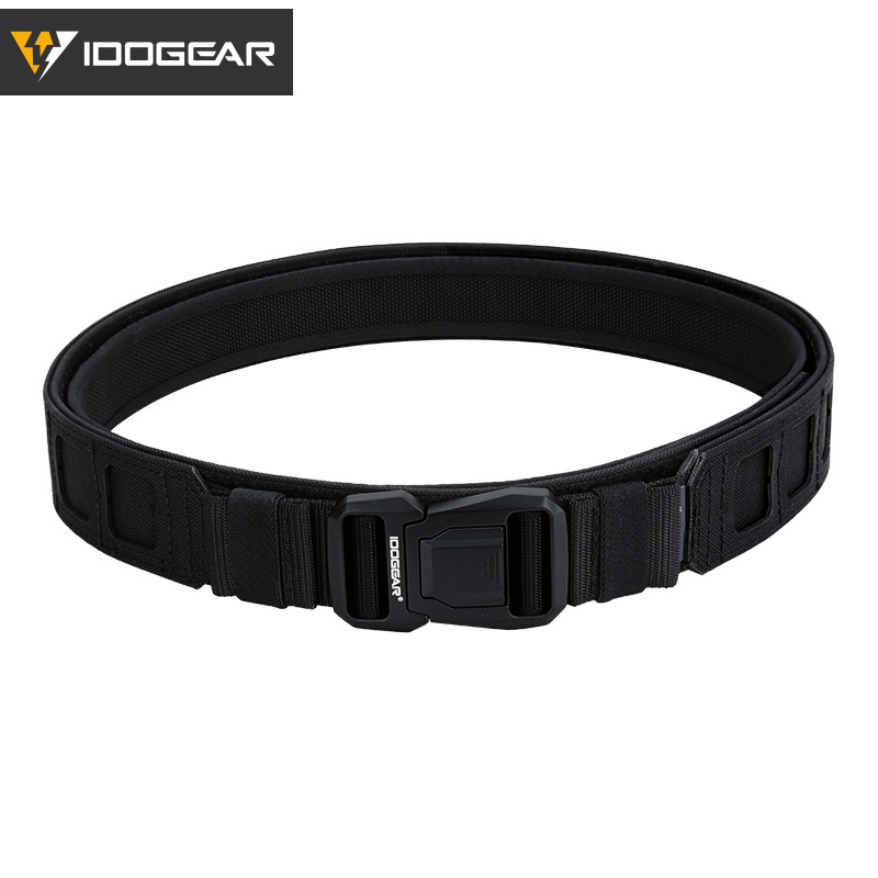 IDOGEAR Tactical Men's Belt 2" Quick Release Molle Sport Belt 3433