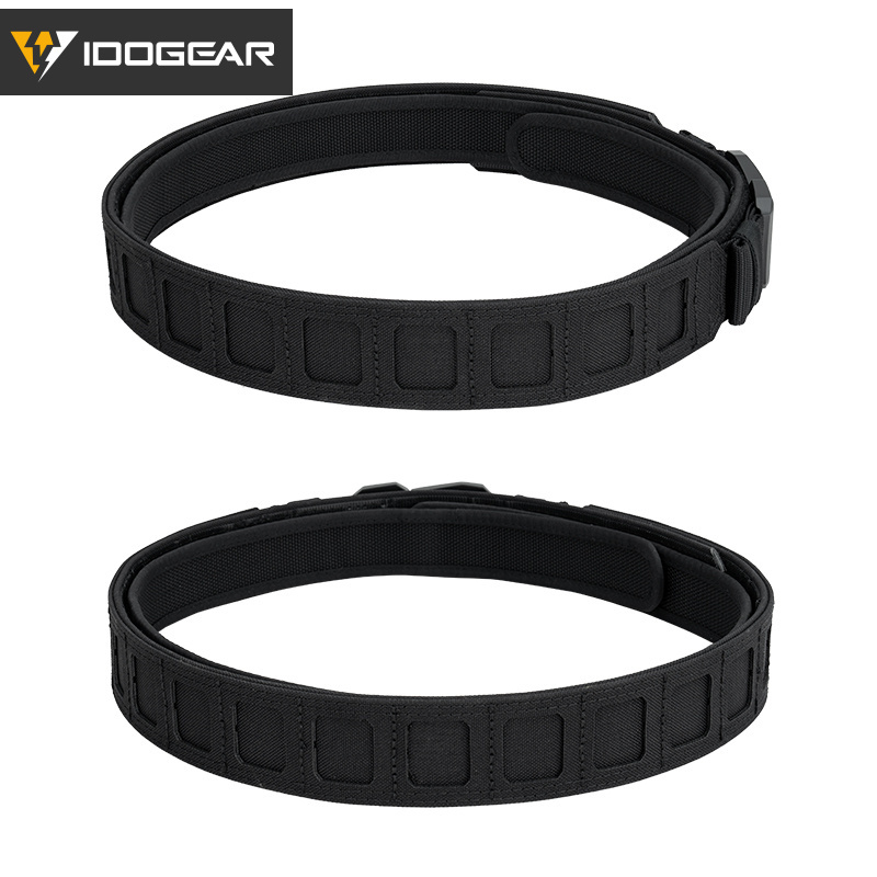 IDOGEAR Tactical Men's Belt 2" Quick Release Molle Sport Belt 3433