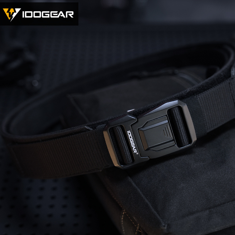 IDOGEAR Tactical Men's Belt 2" Quick Release Molle Sport Belt 3433