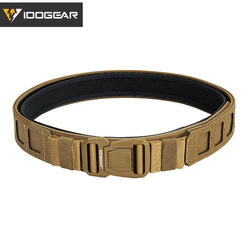 IDOGEAR Tactical Men's Belt 2" Quick Release Molle Sport Belt 3433