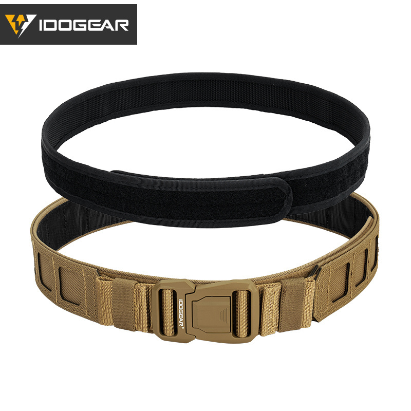 IDOGEAR Tactical Men's Belt 2" Quick Release Molle Sport Belt 3433
