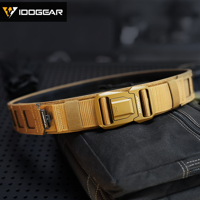 IDOGEAR Tactical 2" Men's Belt  Quick Release Molle Sport Belt 3433