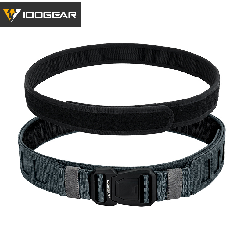 IDOGEAR Tactical Men's Belt 2" Quick Release Molle Sport Belt 3433