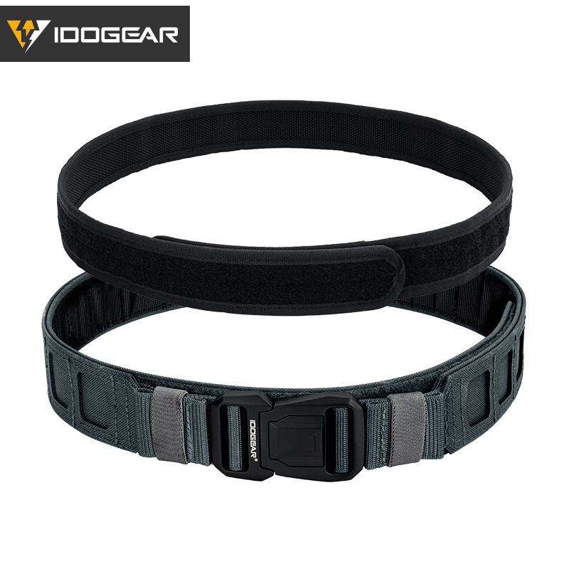 IDOGEAR Tactical Men's Belt 2" Quick Release Molle Sport Belt 3433