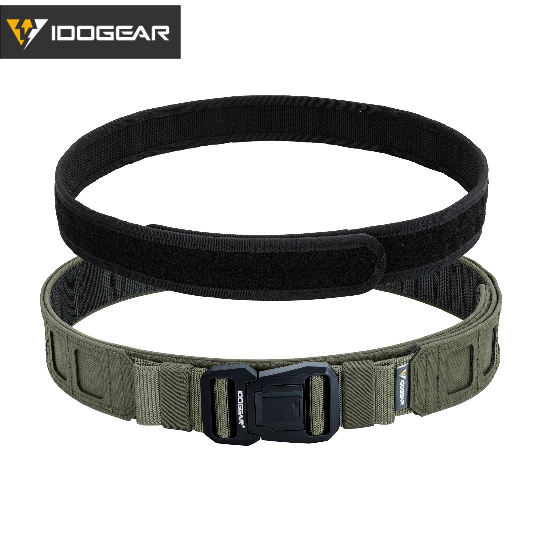 IDOGEAR Tactical Men's Belt 2" Quick Release Molle Sport Belt 3433