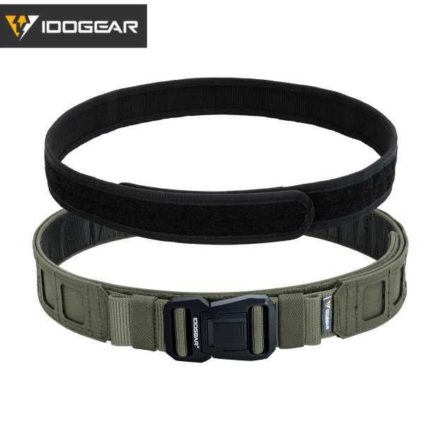 IDOGEAR Tactical 2" Men's Belt  Quick Release Molle Sport Belt 3433