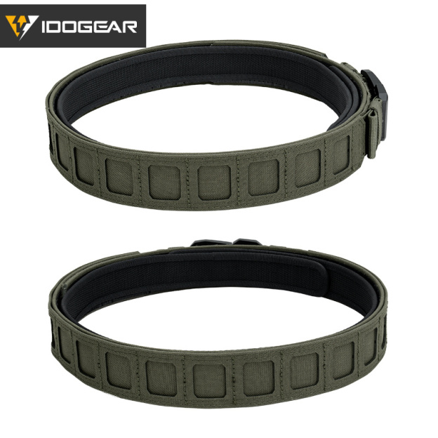 IDOGEAR Tactical 2" Men's Belt  Quick Release Molle Sport Belt 3433