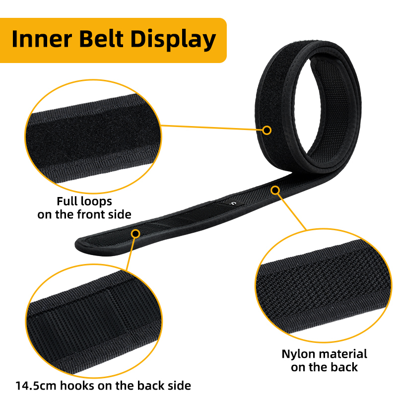 IDOGEAR Tactical 2" Men's Belt  Quick Release Molle Sport Belt 3433