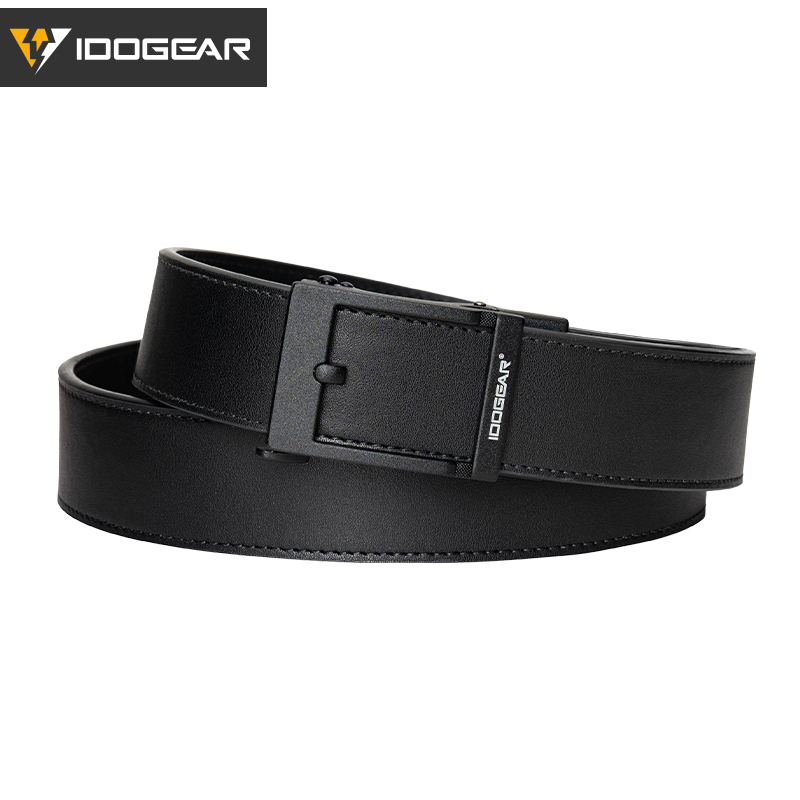IDOGEAR Men's 1.5" Genuine Leather Casual Belts 3435