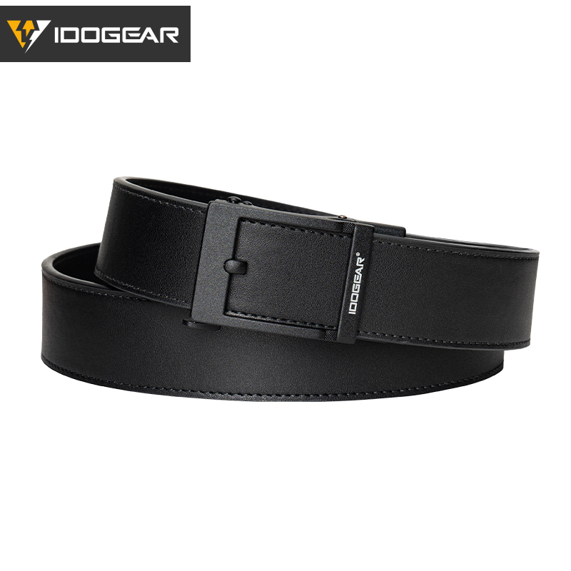 IDOGEAR Men's 1.5" Genuine Leather Casual Belts 3435