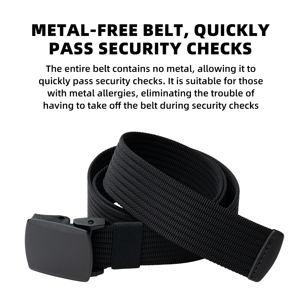 IDOGEAR Tactical Belt Nylon 1.5" YKK POM Buckle Tail Clip Quick Dry Lightweight Sport Belt 3436
