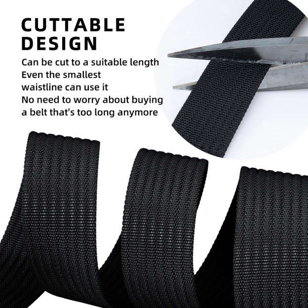 IDOGEAR Tactical Belt Nylon 1.5" YKK POM Buckle Tail Clip Quick Dry Lightweight Sport Belt 3436