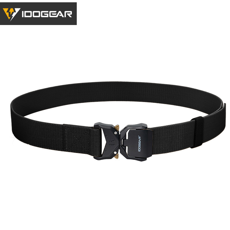 IDOGEAR 1.5'' Men's Tactica Belts Workwear Outdoor Training All-match 