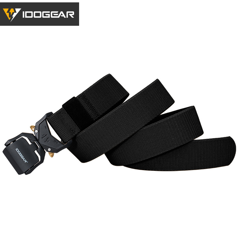 IDOGEAR 1.5'' Men's Tactica Belts Workwear Quick Buckle Release Sport Belts 3437