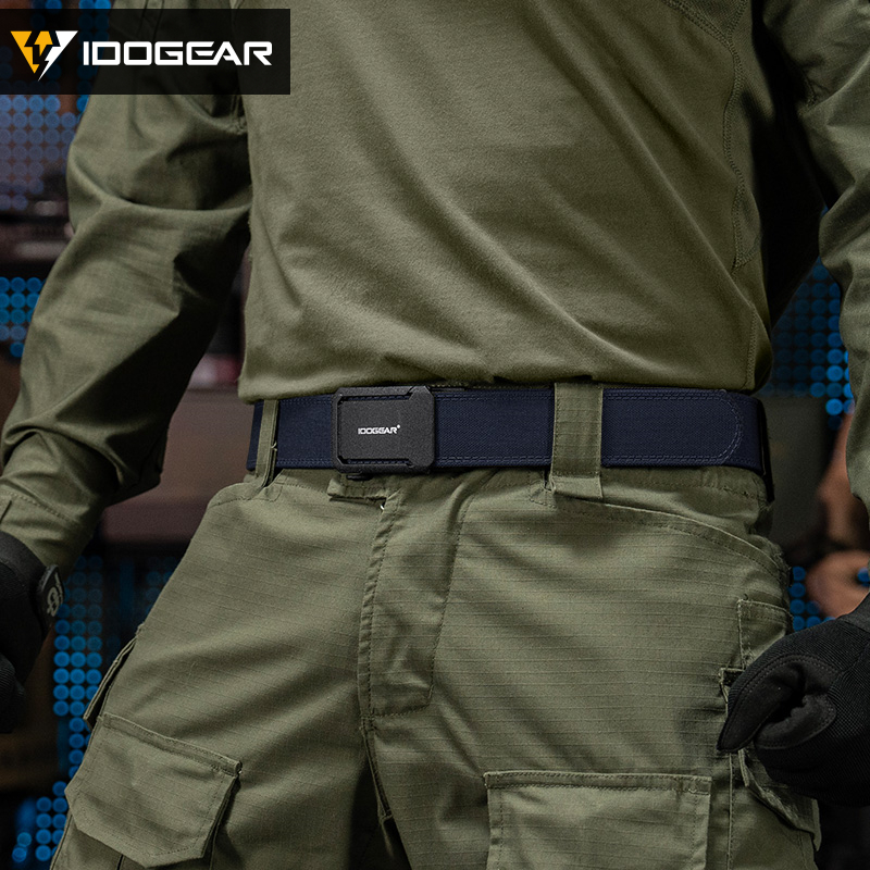 IDOGEAR Belt 1.75" Stretch Ratchet Nylon Belt Heavy-duty Buckle Sport Belts 3439