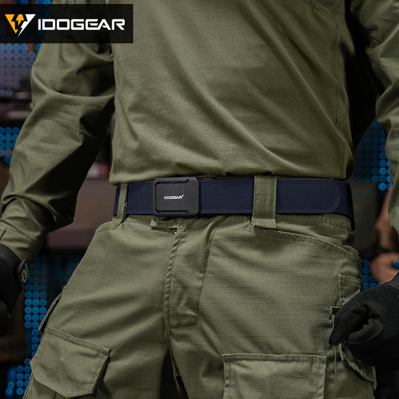 IDOGEAR Belt 1.75" Stretch Ratchet Nylon Belt Heavy-duty Buckle Sport Belts 3439