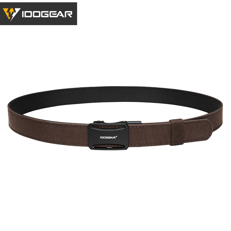 IDOGEAR Men's 1.25" Ratchet Nylon Belts with Metal Buckle Quick Release Sport Belts CCW Belts 3443
