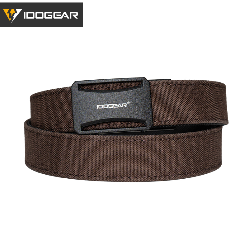 IDOGEAR Men's 1.25" Ratchet Nylon Belts with Metal Buckle Quick Release Sport Belts CCW Belts 3443