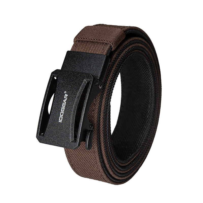 IDOGEAR Men's 1.25" Ratchet Nylon Belts with Metal Buckle Quick Release Sport Belts CCW Belts 3443