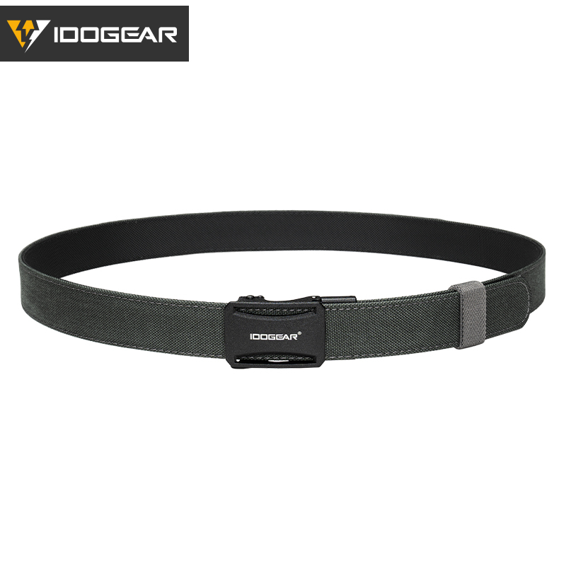 IDOGEAR Men's 1.25" Ratchet Nylon Belts with Metal Buckle Quick Release Sport Belts CCW Belts 3443