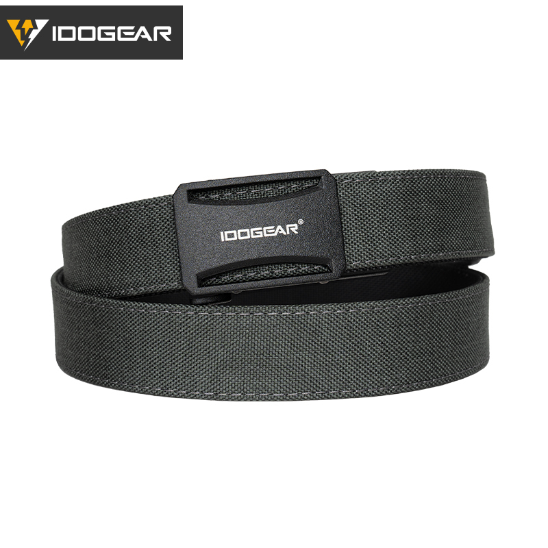 IDOGEAR Men's 1.25" Ratchet Nylon Belts with Metal Buckle Quick Release Sport Belts CCW Belts 3443
