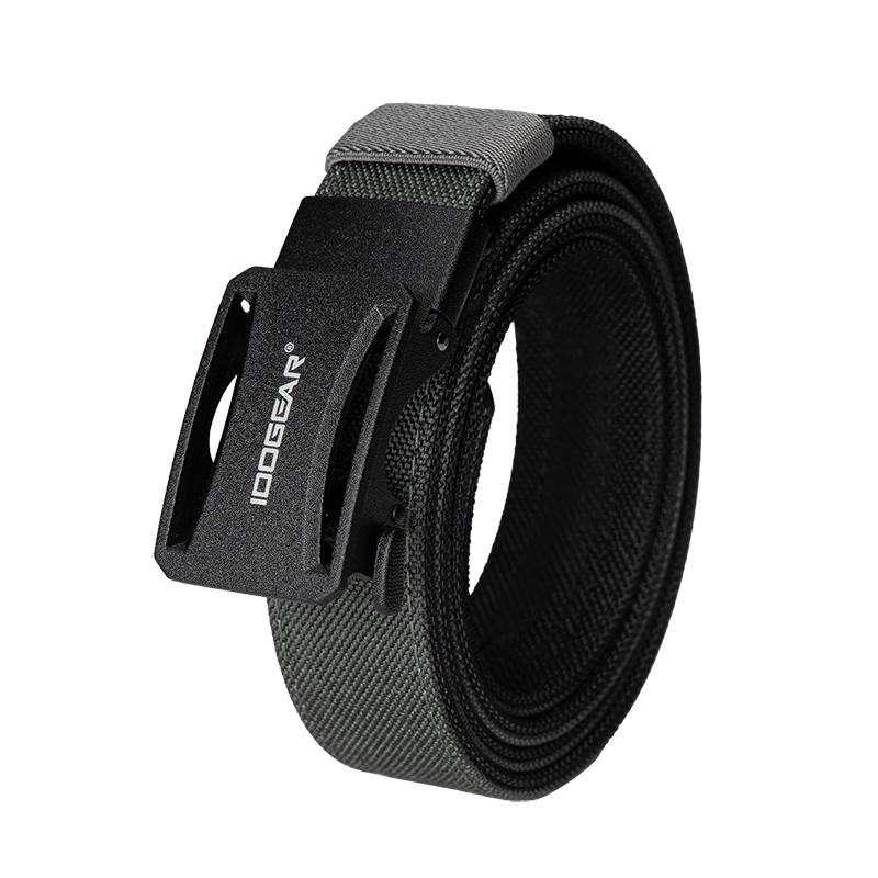 IDOGEAR Men's 1.25" Ratchet Nylon Belts with Metal Buckle Quick Release Sport Belts CCW Belts 3443