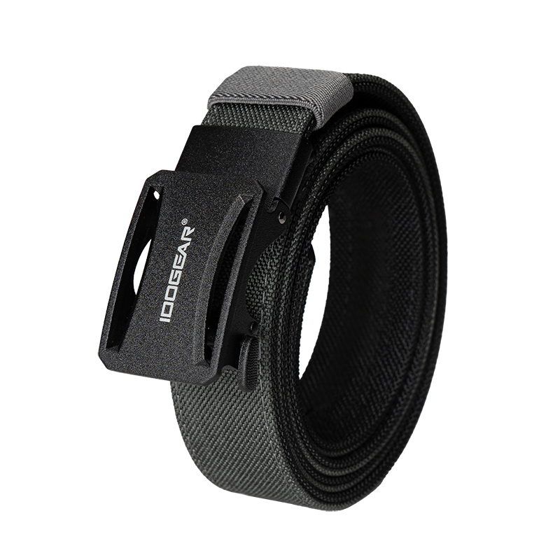 IDOGEAR Men's 1.25" Ratchet Nylon Belts with Metal Buckle Quick Release Sport Belts CCW Belts 3443