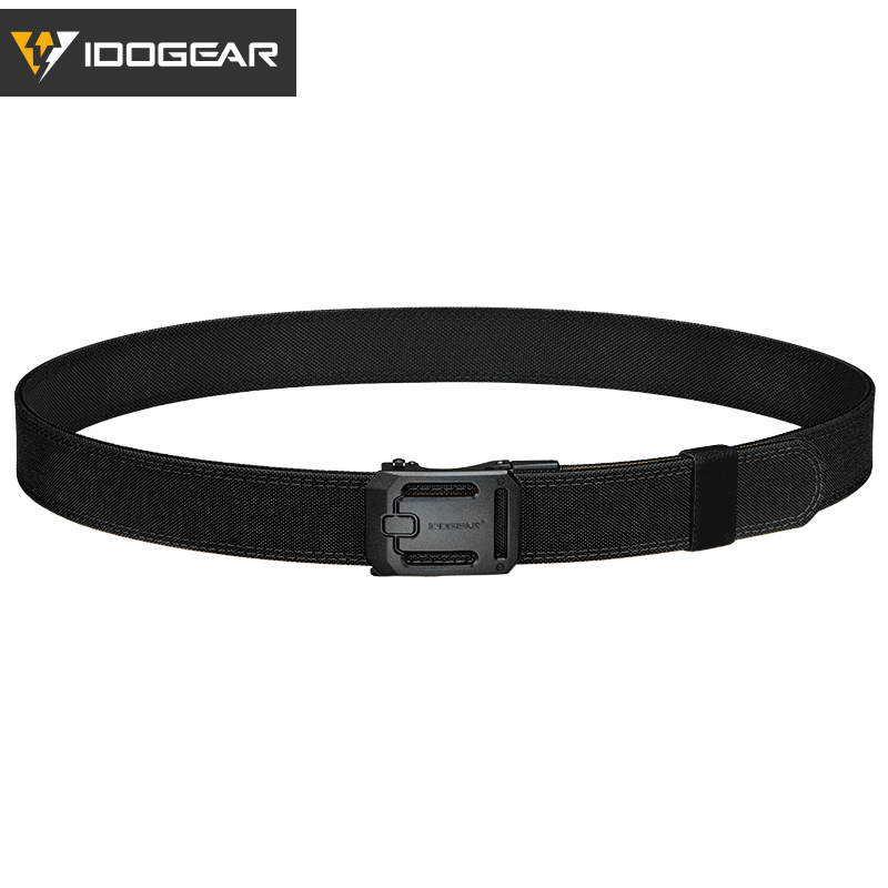 IDOGEAR Men's 1.5'' Nylon Ratchet Belts Ajustable One-Hand Quick-Release for Everyday Carry Belts Buckle Reinforce 3447