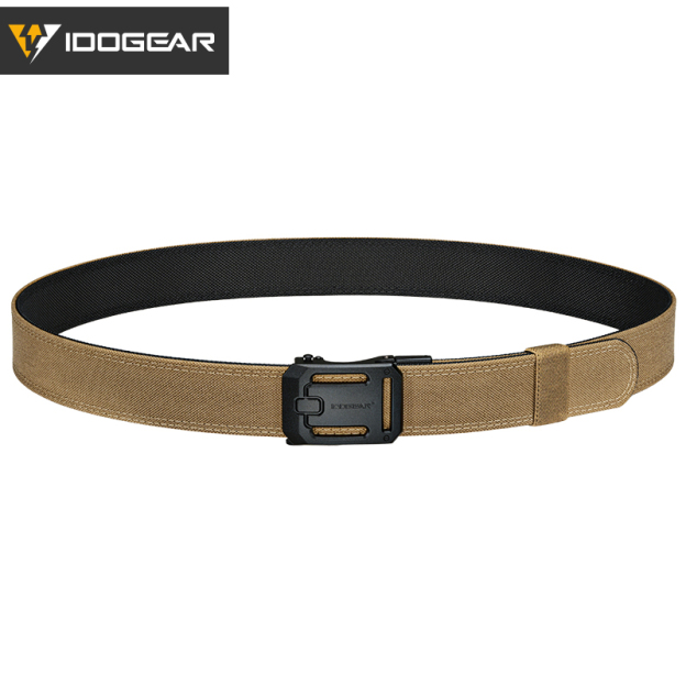 IDOGEAR Men's 1.5'' Nylon Ratchet Belts Ajustable One-Hand Quick-Release for Everyday Carry Belts Buckle Reinforce 3447