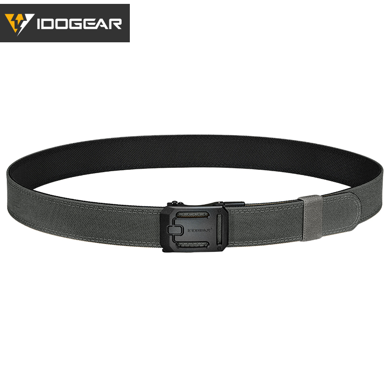 IDOGEAR Men's 1.5'' Nylon Ratchet Belts Ajustable One-Hand Quick-Release for Everyday Carry Belts Buckle Reinforce 3447