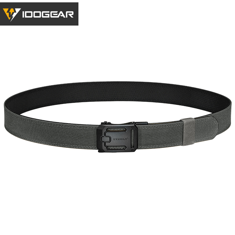 IDOGEAR Men's 1.5'' Nylon Ratchet Belts Ajustable One-Hand Quick-Release for Everyday Carry Belts Buckle Reinforce 3447