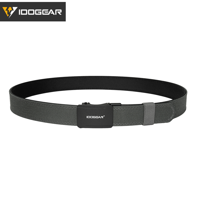 IDOGEAR 1.5" Ratchet Nylon Men's Belt Adjustable Comfort Waist Reinforce Buckle Heavy Duty Belt CCW Belts for Outdoor 3449