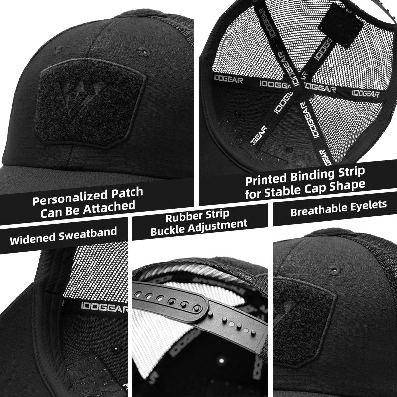 IDOGEAR Tactica Headwear Baseball Cap Sunshade Breathable Mesh Outdoors Sports Hiking Fishing 3621