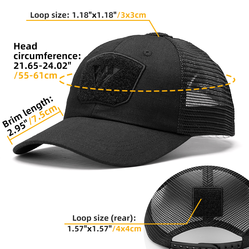 IDOGEAR Tactica Headwear Baseball Cap Sunshade Breathable Mesh Outdoors Sports Hiking Fishing 3621