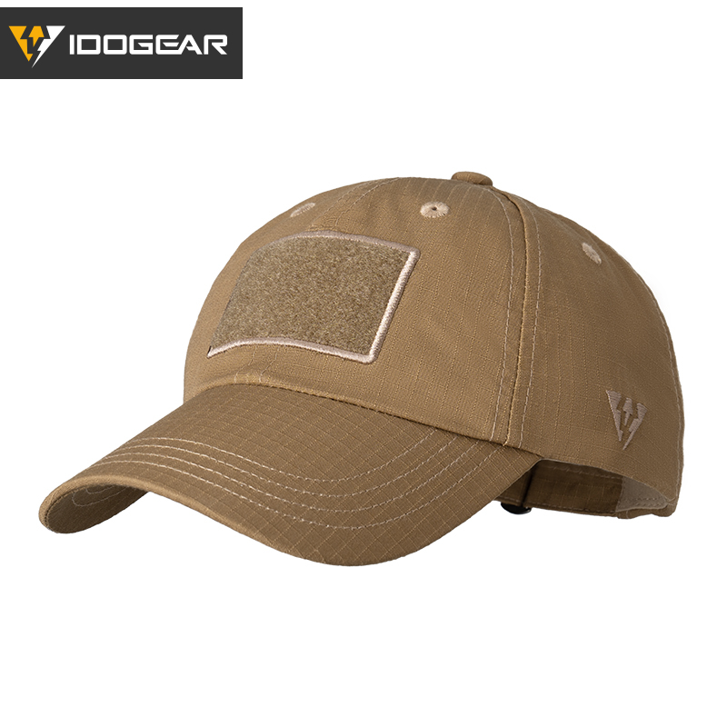 IDOGEAR Tactical Baseball Cap Breathable Adjustable Buckle Sunshade Ru