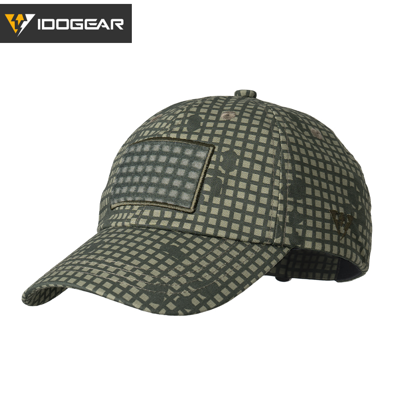 IDOGEAR Tactical Baseball Cap Breathable Adjustable Buckle  Sunshade Running Workouts and Outdoor Activities Cap 3622