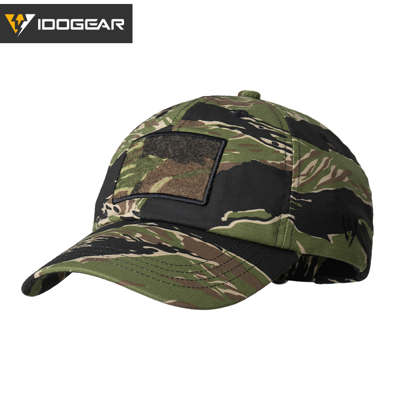 IDOGEAR Tactical Baseball Cap Breathable Adjustable Buckle Sunshade Ru