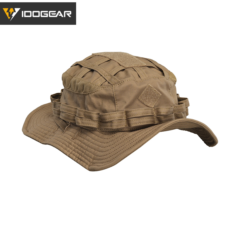 IDOGEAR UFS Boonie Hat Portable Adjustable Breathable Sweat-absorbing Outdoor Camping Hiking 3623